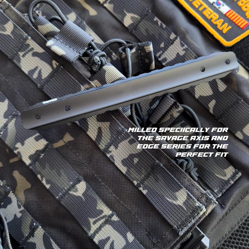 Triton Frontier Savage Axis 16-Slot Long Action Scope Base | 6061-T6 Aluminum Mount Compatible with Axis, Axis II, and Edge Rifles - Image 3